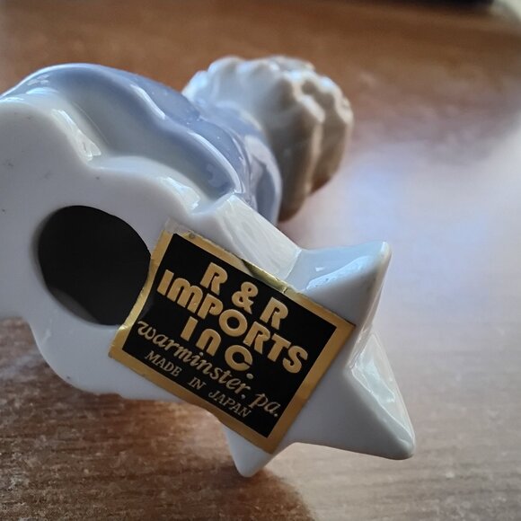 Porcelain Child with a Violin Candleholder Fiqurine by R & R Imports, Inc. - Picture 5 of 8